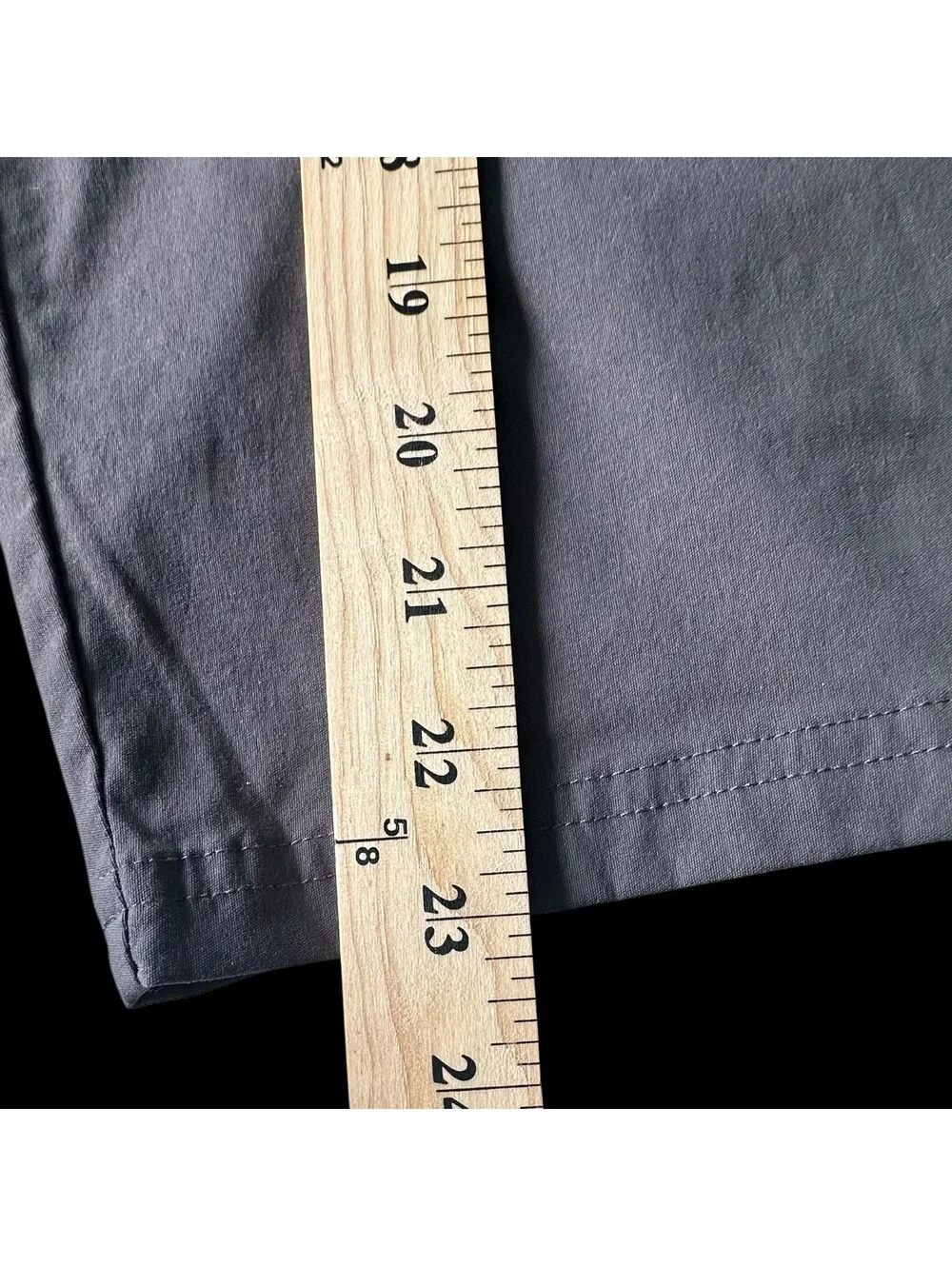 Orvis Men’s Cargo Shorts Gray Nylon Stretch Outdoor Hiking Fishing Size 40